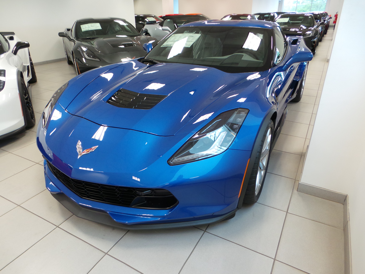 2019 Corvette Grand Sport in Elkhart Lake Blue