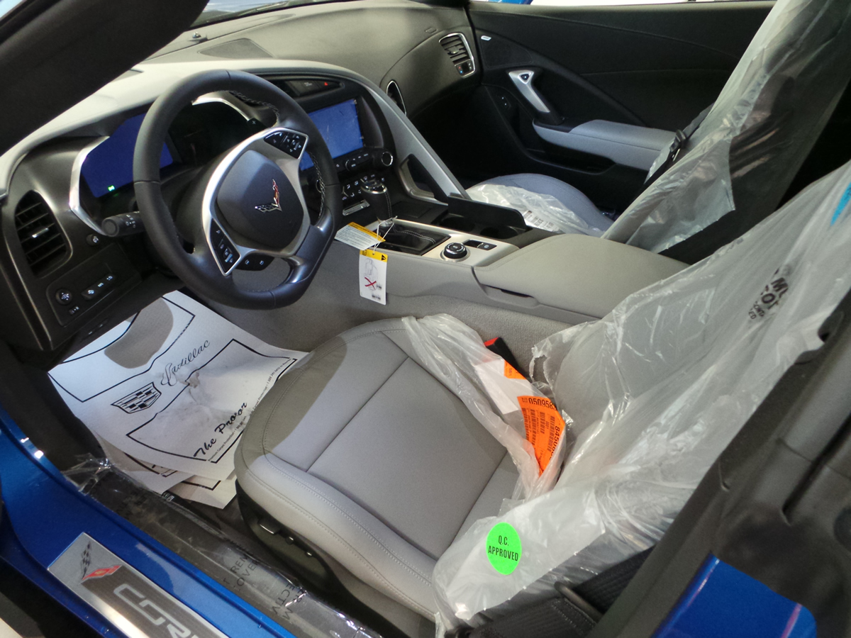 2019 Corvette Grand Sport in Elkhart Lake Blue