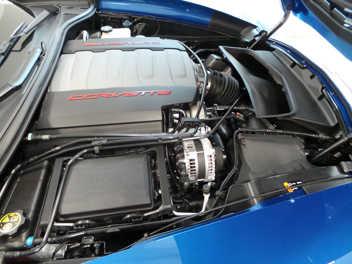 2019 Corvette Grand Sport in Elkhart Lake Blue