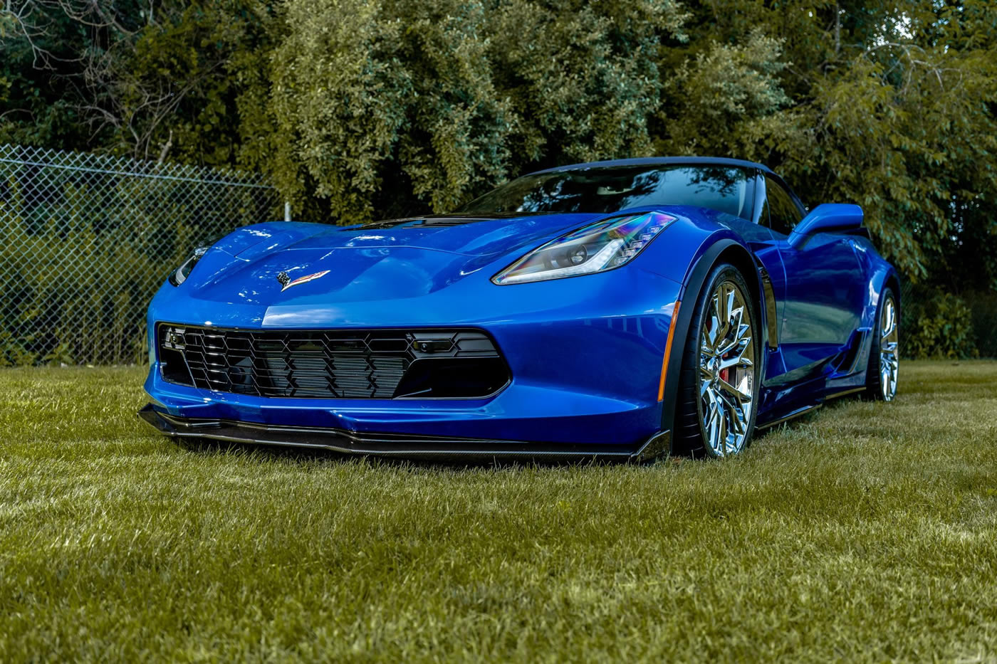 2019 Corvette Z06 Convertible in Elkhart Lake Blue Metallic