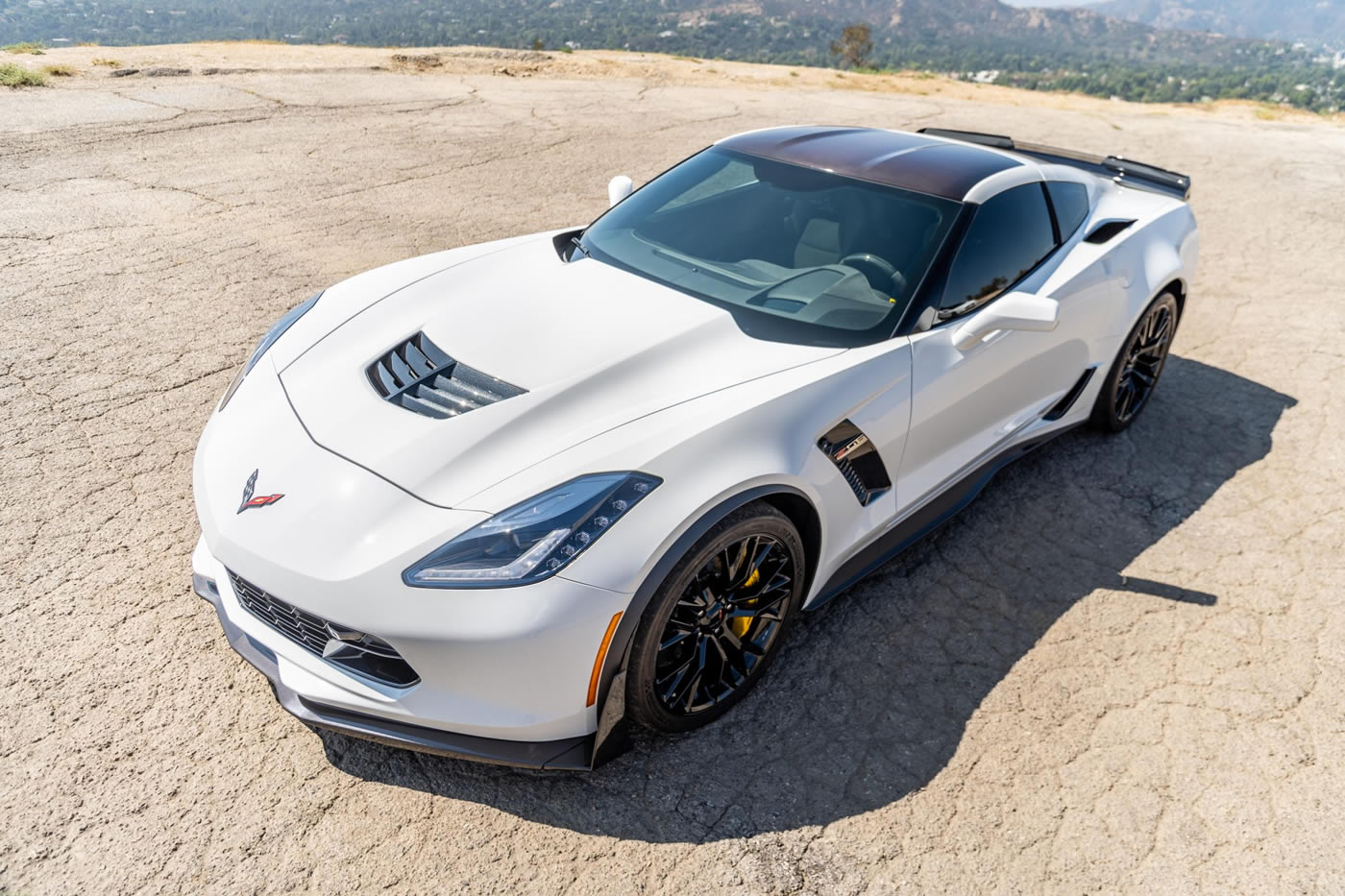 2019 Corvette Z06 Coupe in Arctic White