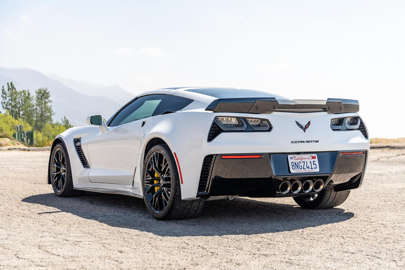 2019 Corvette Z06 Coupe in Arctic White