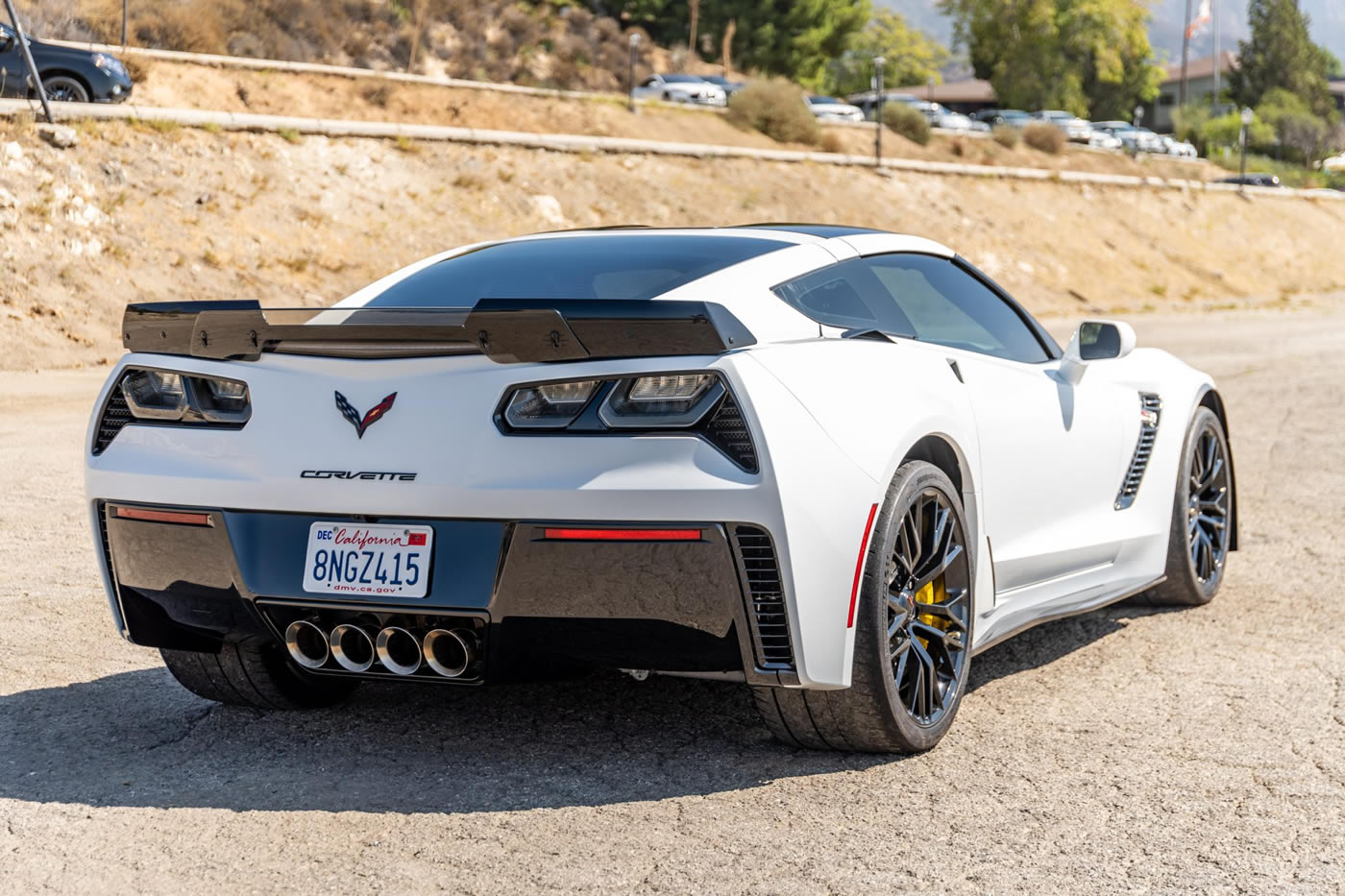 2019 Corvette Z06 Coupe in Arctic White