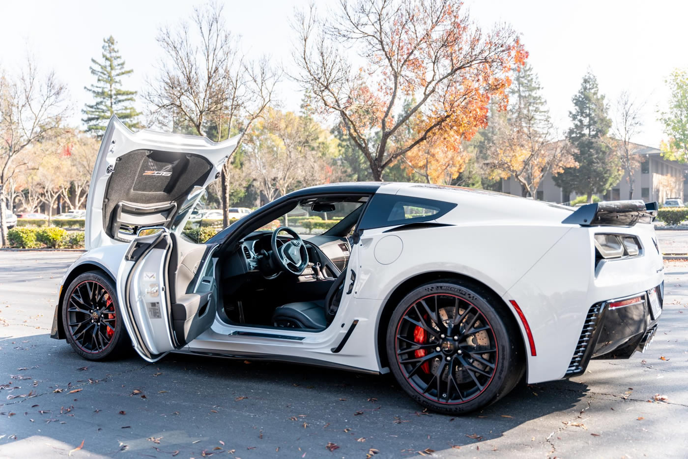 2019 Corvette Z06 Coupe in Ceramic Matrix Gray Metallic