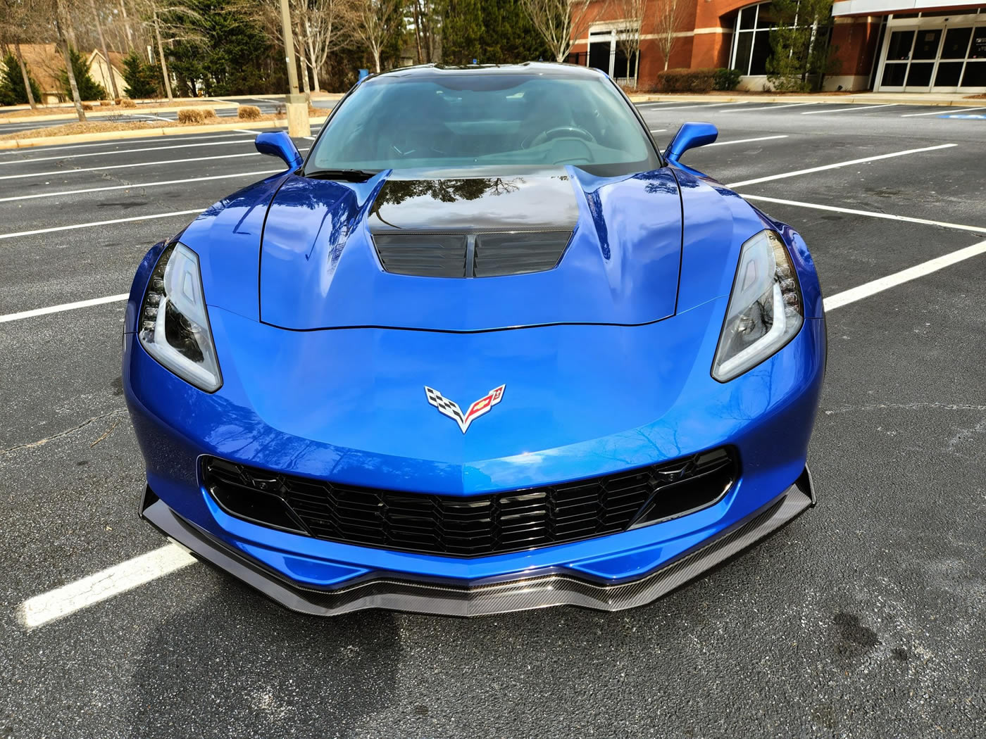 2019 Corvette Z06 Coupe in Elkhart Lake Blue Metallic