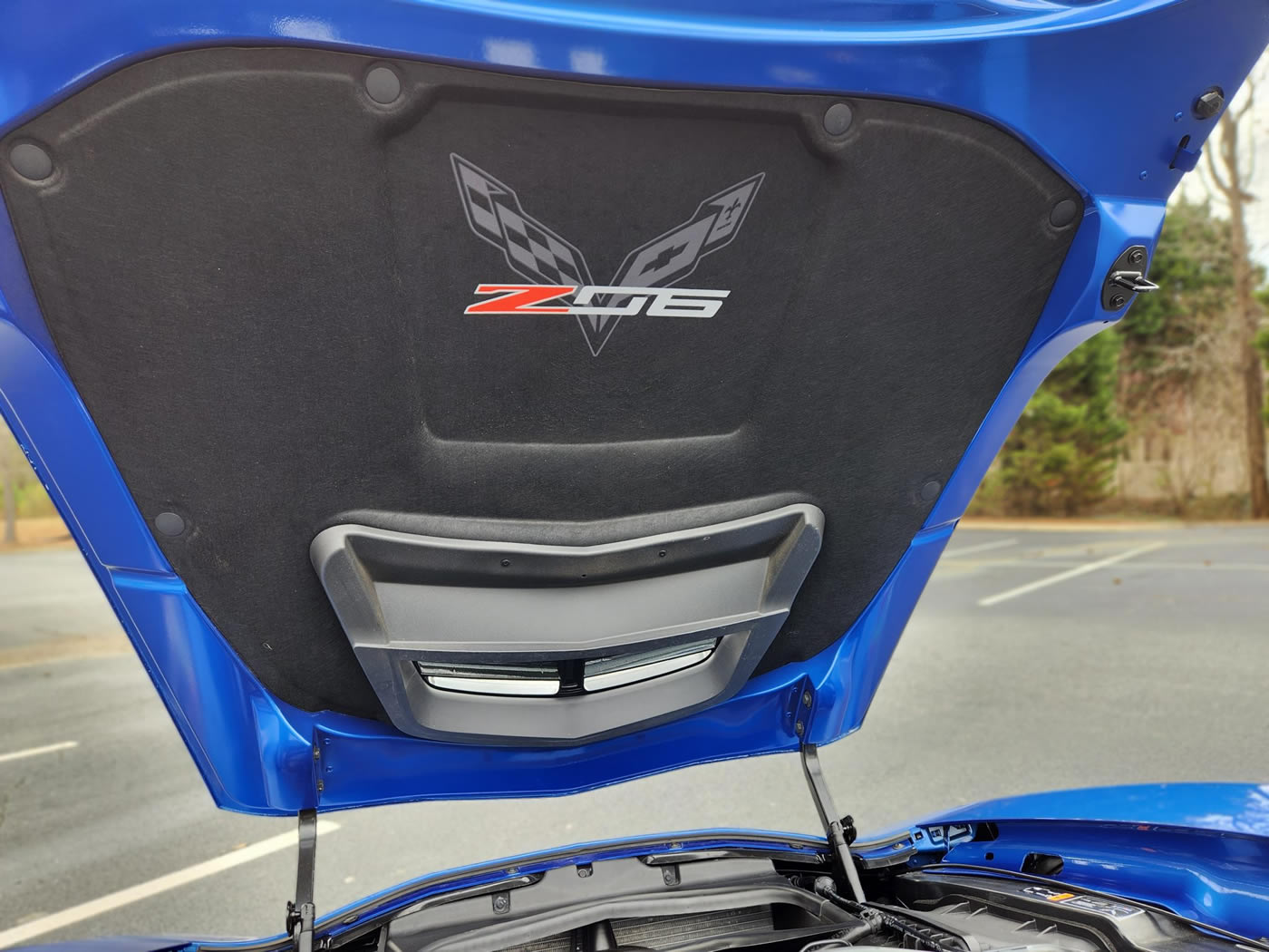 2019 Corvette Z06 Coupe in Elkhart Lake Blue Metallic