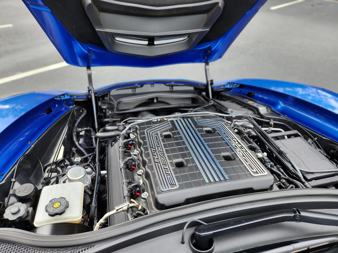 2019 Corvette Z06 Coupe in Elkhart Lake Blue Metallic