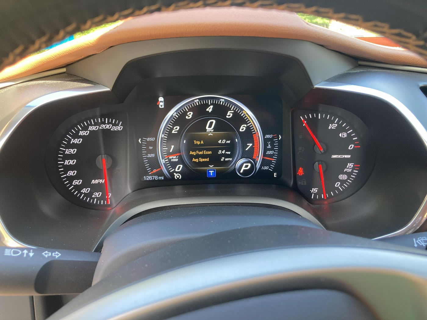 2019 Corvette Z06 Coupe in Sebring Orange Metallic