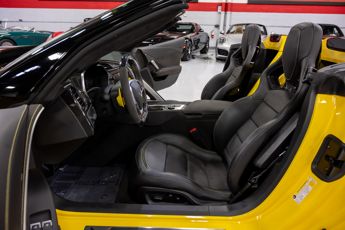 2019 Corvette ZR1 Convertible 3ZR ZTK in Corvette Racing Yellow