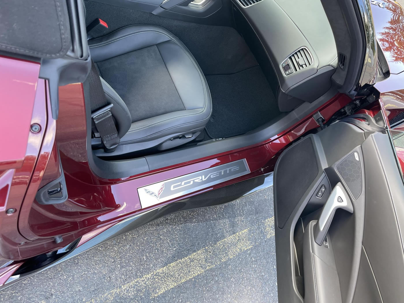 2019 Corvette ZR1 Convertible 3ZR ZTK in Long Beach Red Metallic