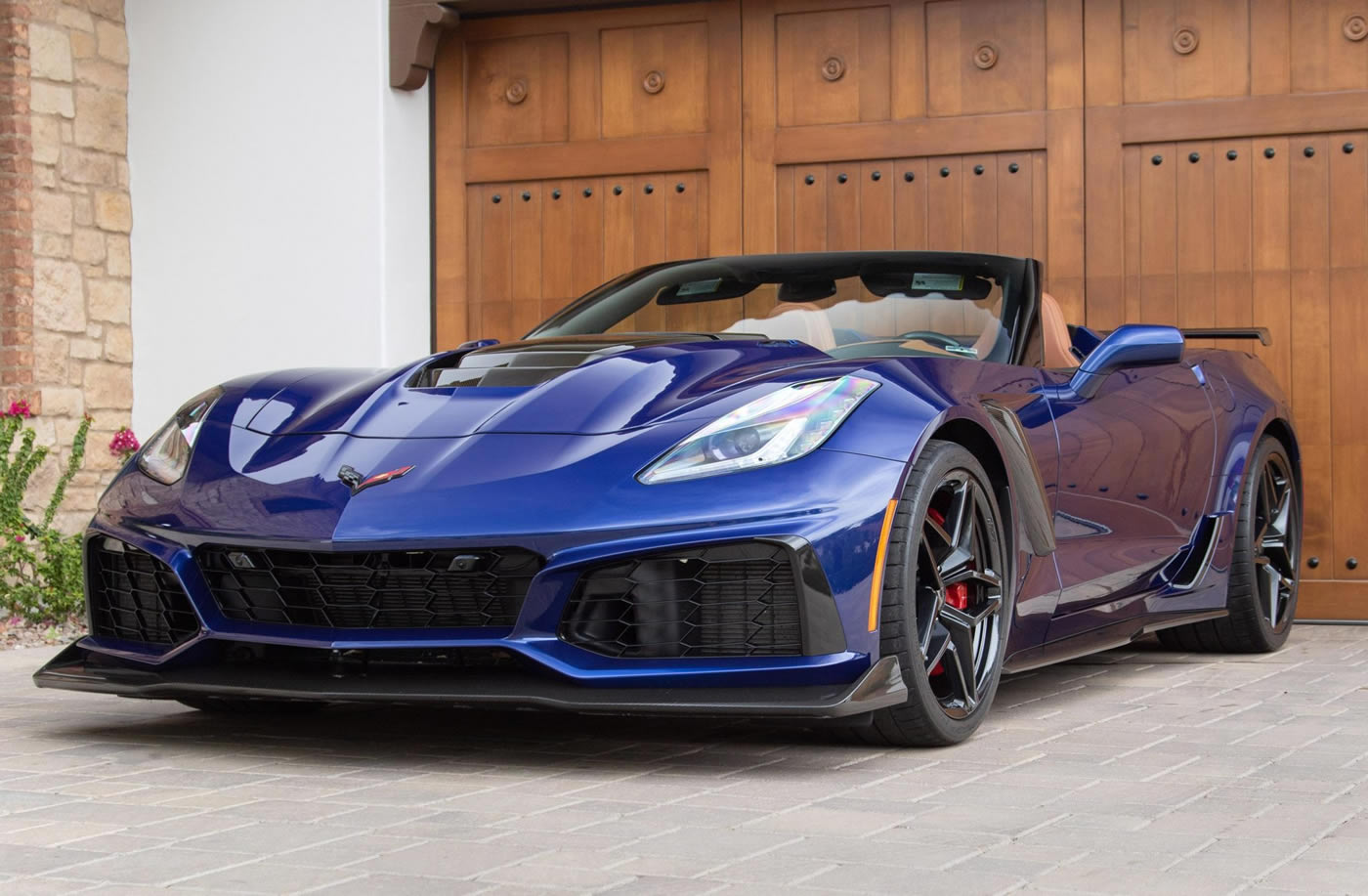 2019 Corvette ZR1 Convertible in Admiral Blue Metallic Corvette