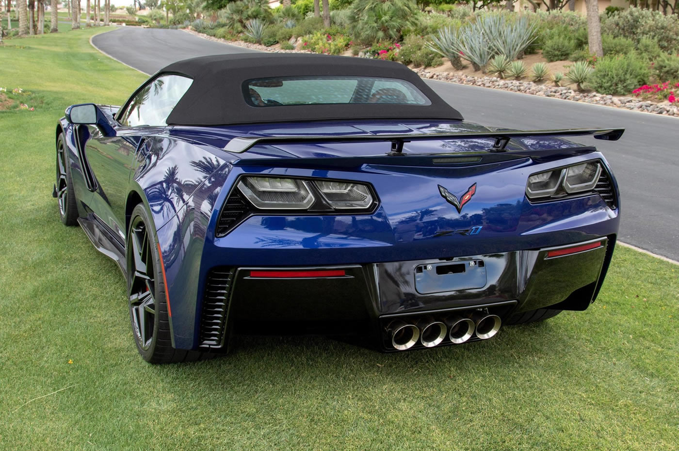 2019 Corvette ZR1 Convertible in Admiral Blue Metallic