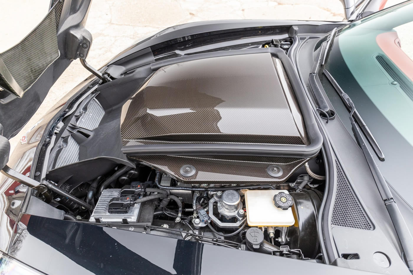 2019 Corvette ZR1 Convertible in Black with Spice Red Interior