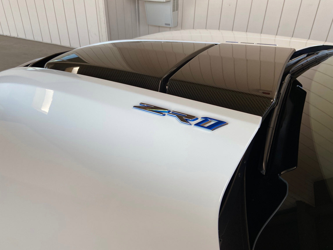 2019 Corvette ZR1 Coupe in Arctic White