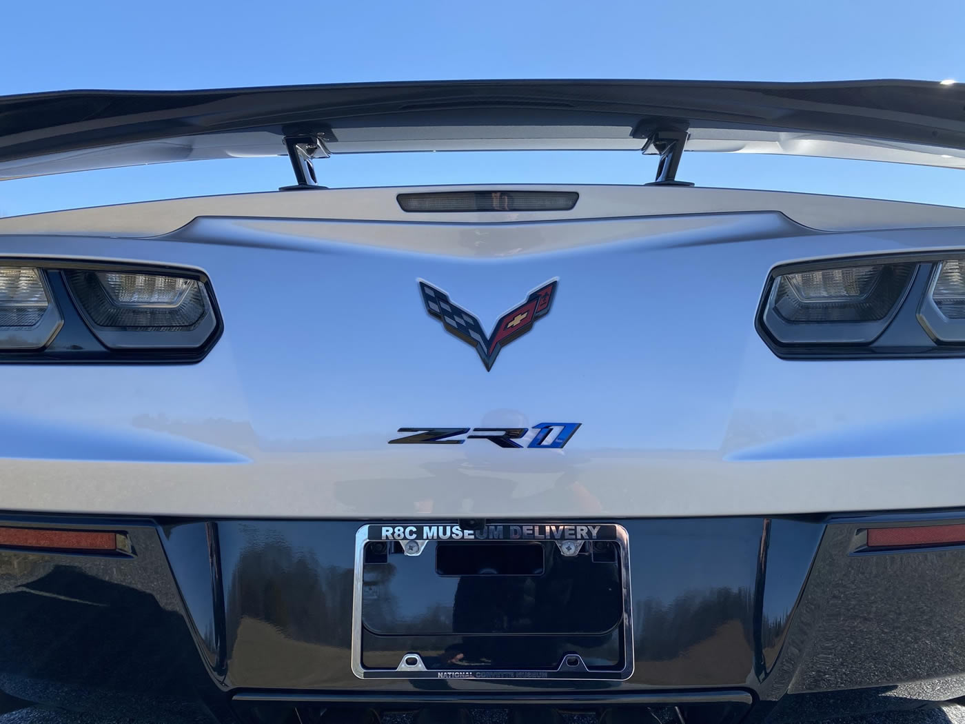 2019 Corvette ZR1 Coupe in Blade Silver Metallic - Number 1586