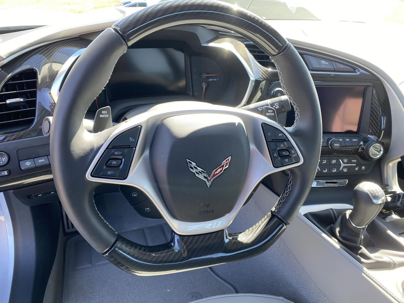 2019 Corvette ZR1 Coupe in Blade Silver Metallic - Number 1586