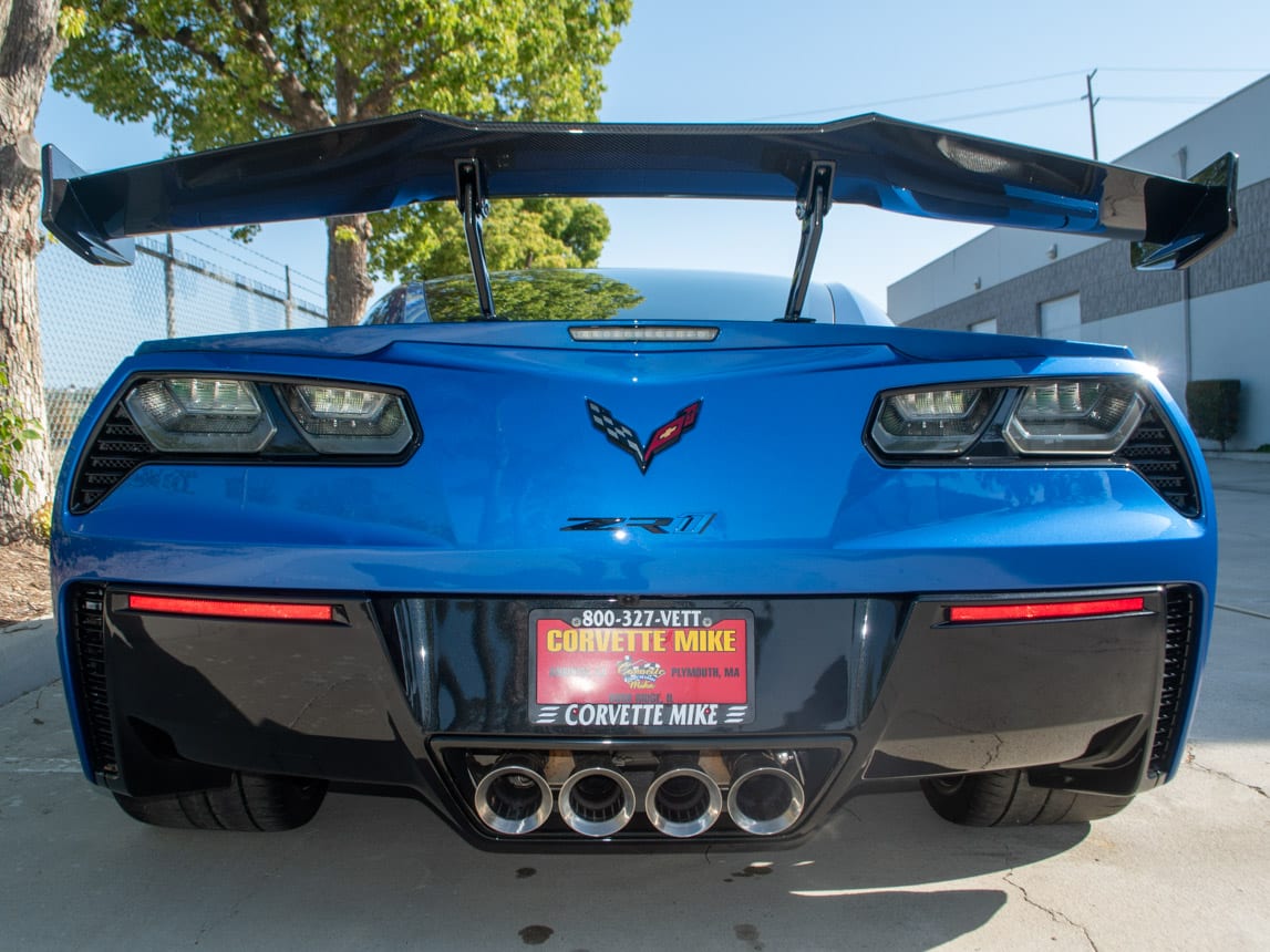 2019 Corvette ZR1 Coupe in Elkhart Lake Blue Metallic