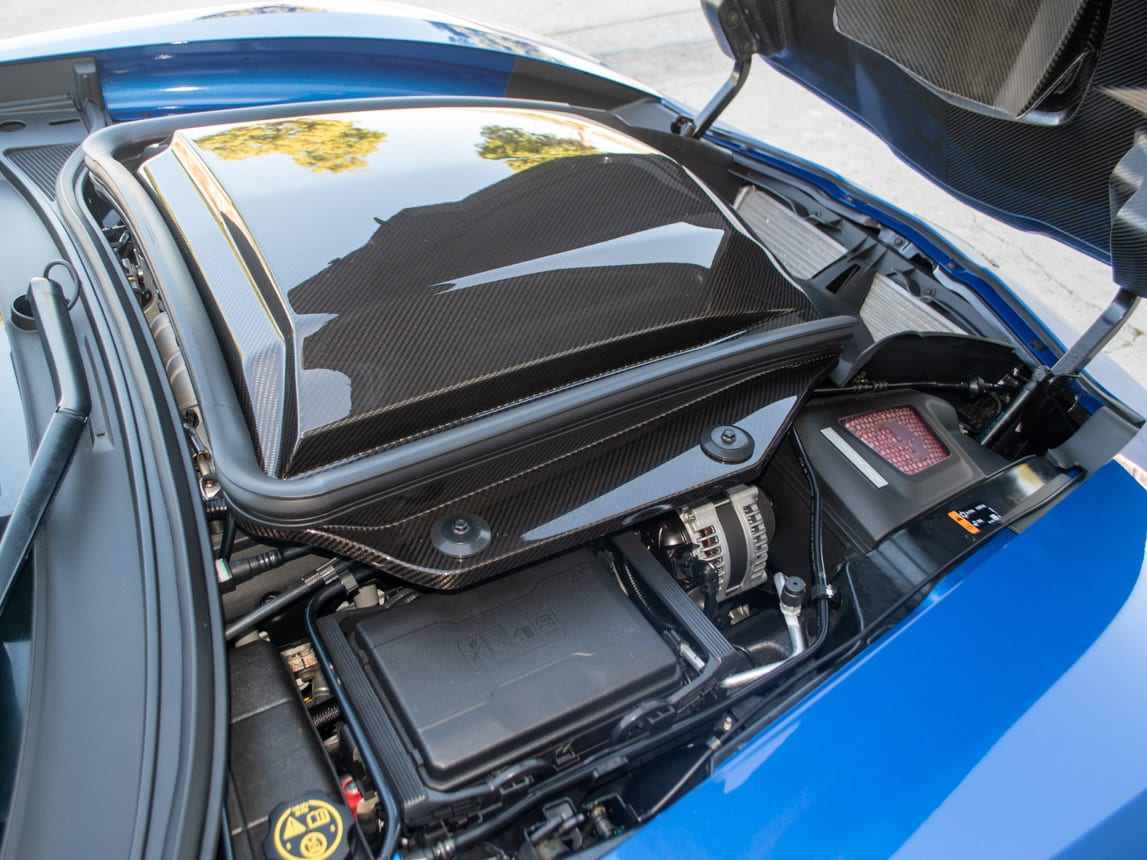 2019 Corvette ZR1 Coupe in Elkhart Lake Blue Metallic