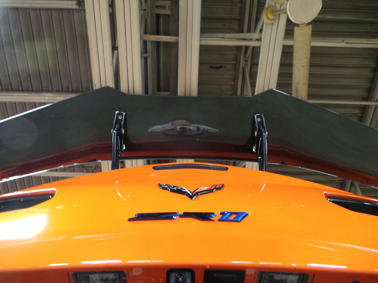 2019 Corvette ZR1 Coupe in Sebring Orange Metallic