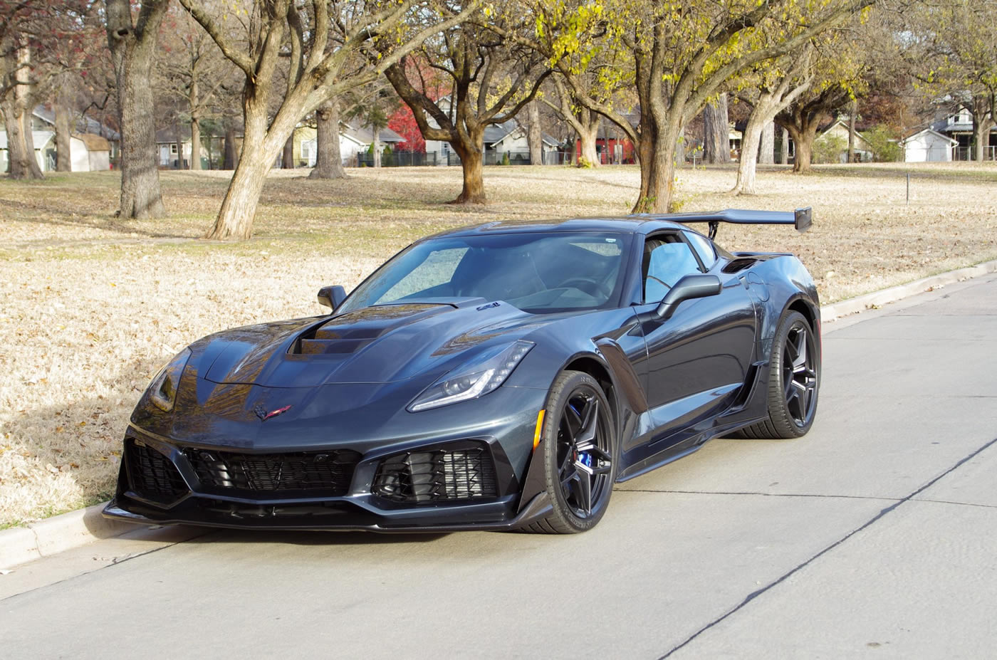 2019 Corvette ZR1 Coupe in Shadow Gray Metallic Corvette Forum