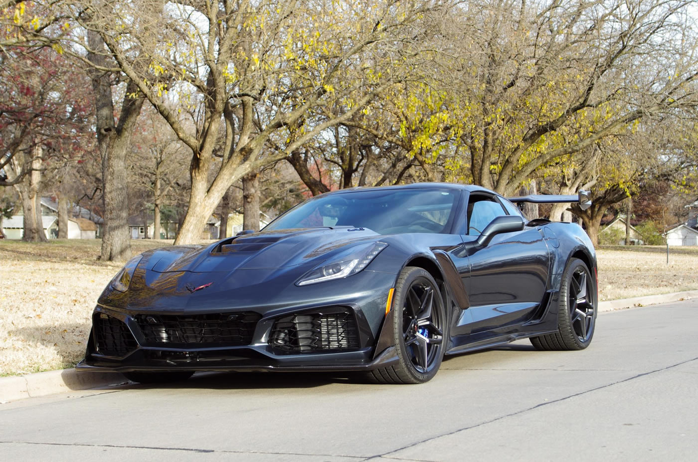 2019 Corvette ZR1 Coupe in Shadow Gray Metallic