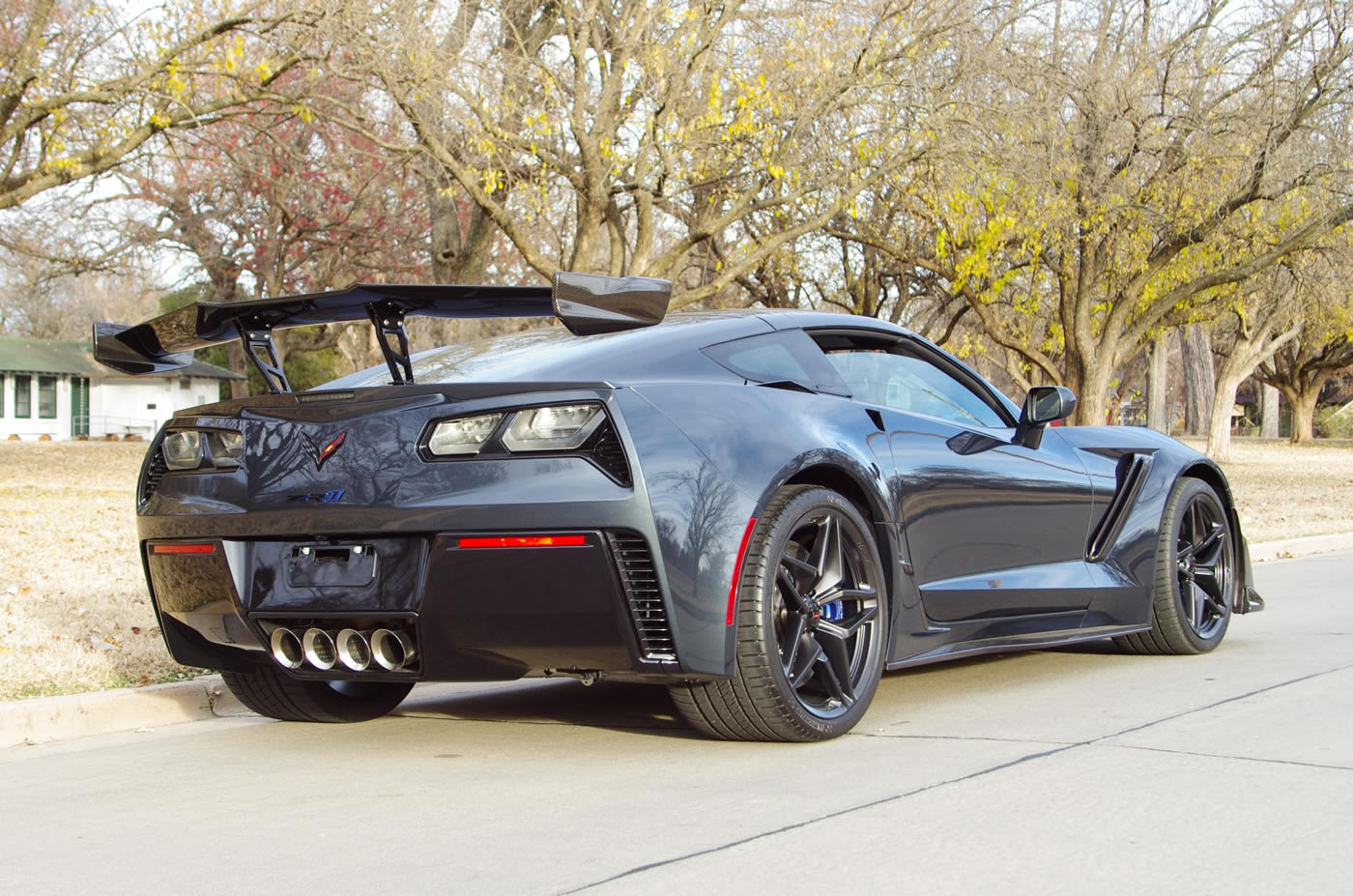 2019 Corvette ZR1 Coupe in Shadow Gray Metallic