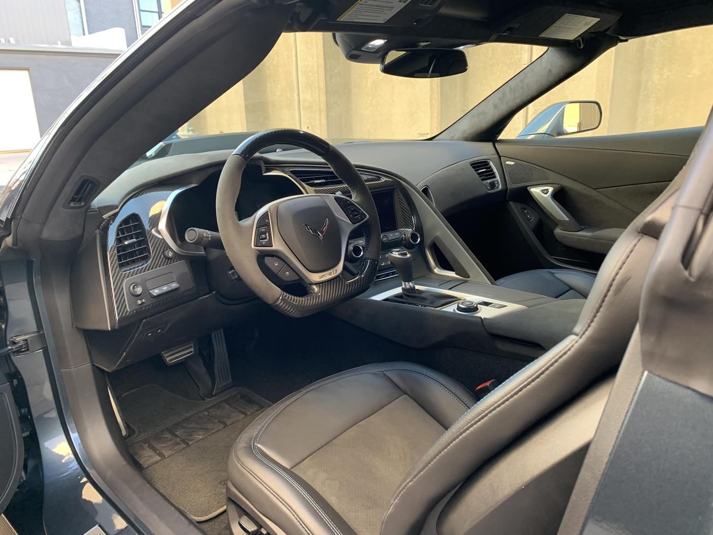 2019 Corvette ZR1 Coupe in Shadow Gray Metallic