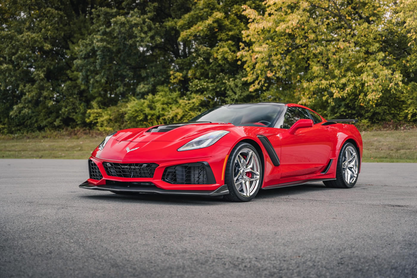 2019 Corvette ZR1 Coupe in Torch Red