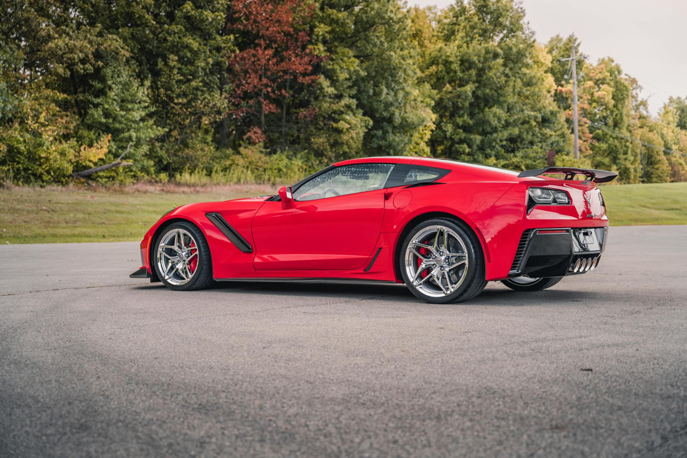 2019 Corvette ZR1 Coupe in Torch Red