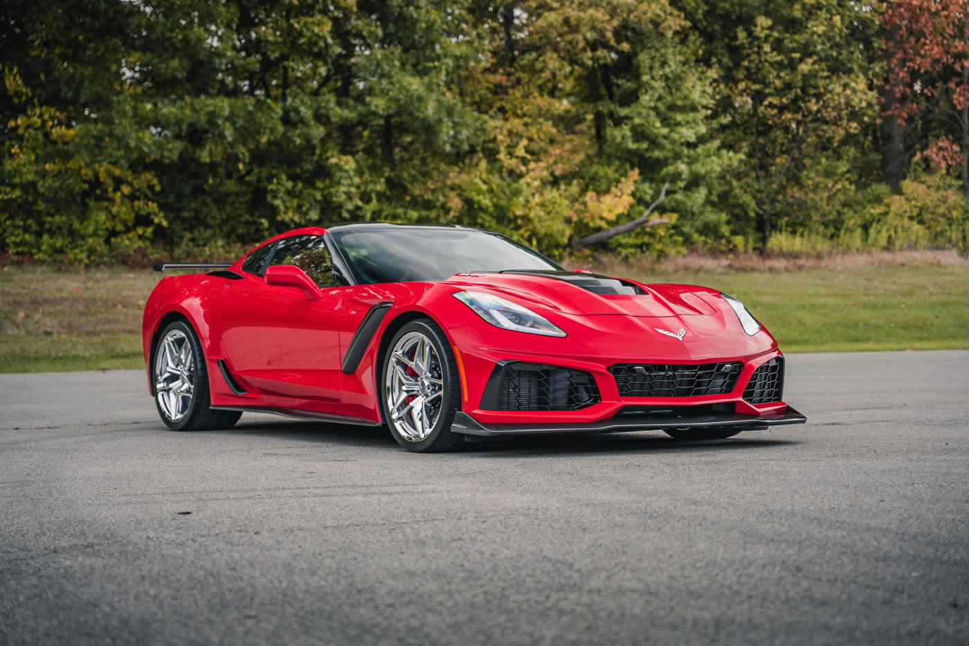 2019 Corvette ZR1 Coupe in Torch Red