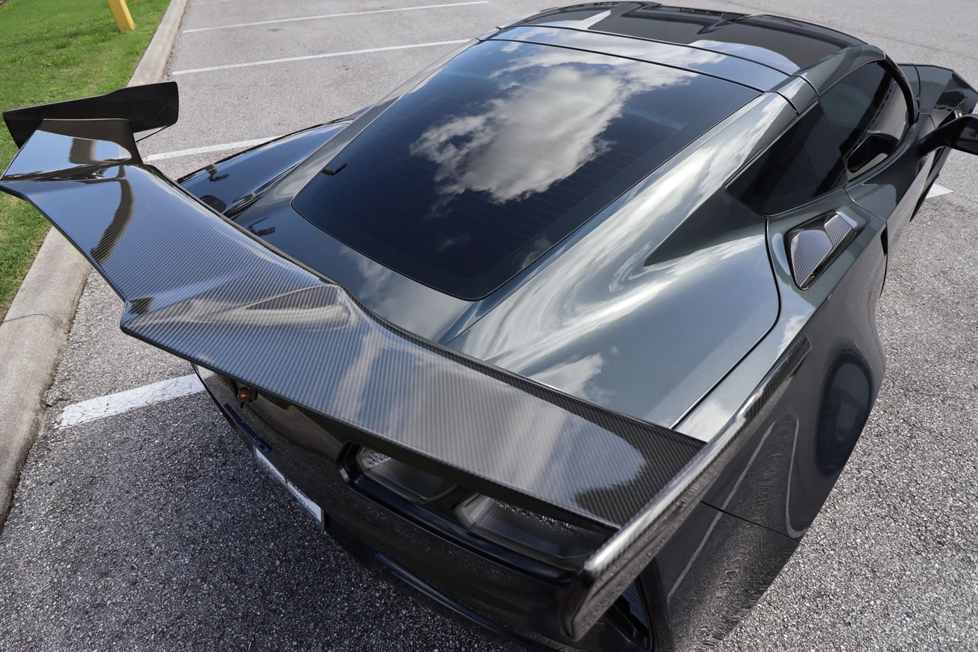 2019 Corvette ZR1 Coupe in Watkins Glen Gray Metallic