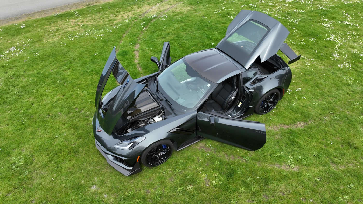 2019 Corvette ZR1 Coupe ZTK 3ZR in Watkins Glen Gray Metallic