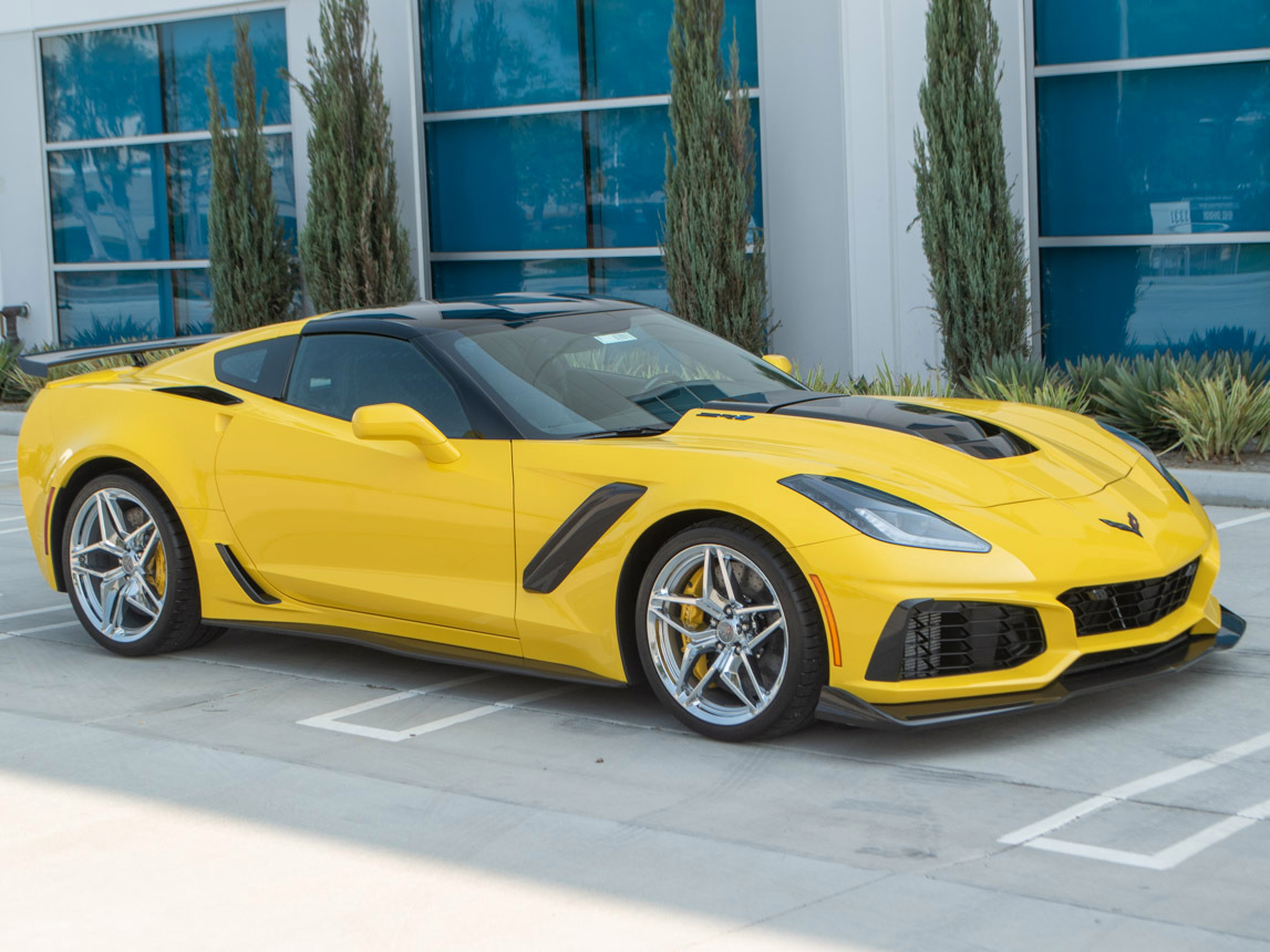 2019 Corvette ZR1 in Corvette Racing Yellow