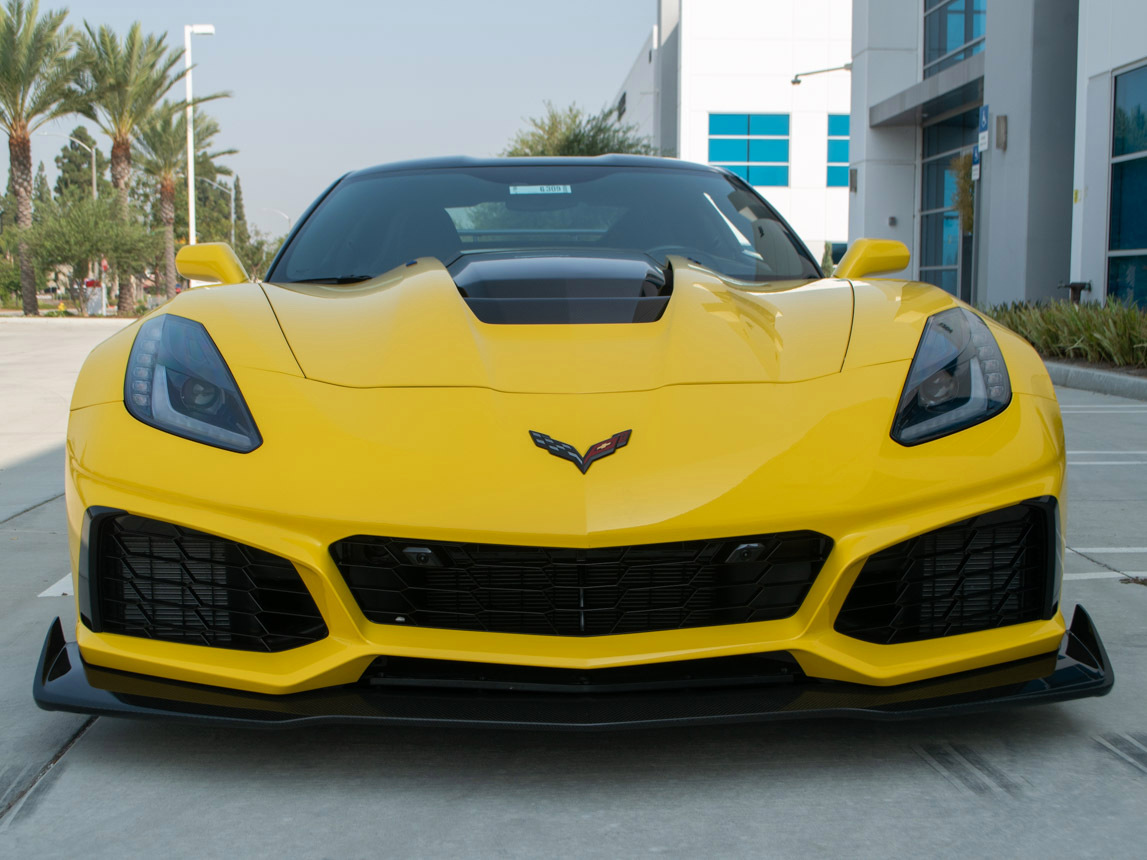 2019 Corvette ZR1 in Corvette Racing Yellow