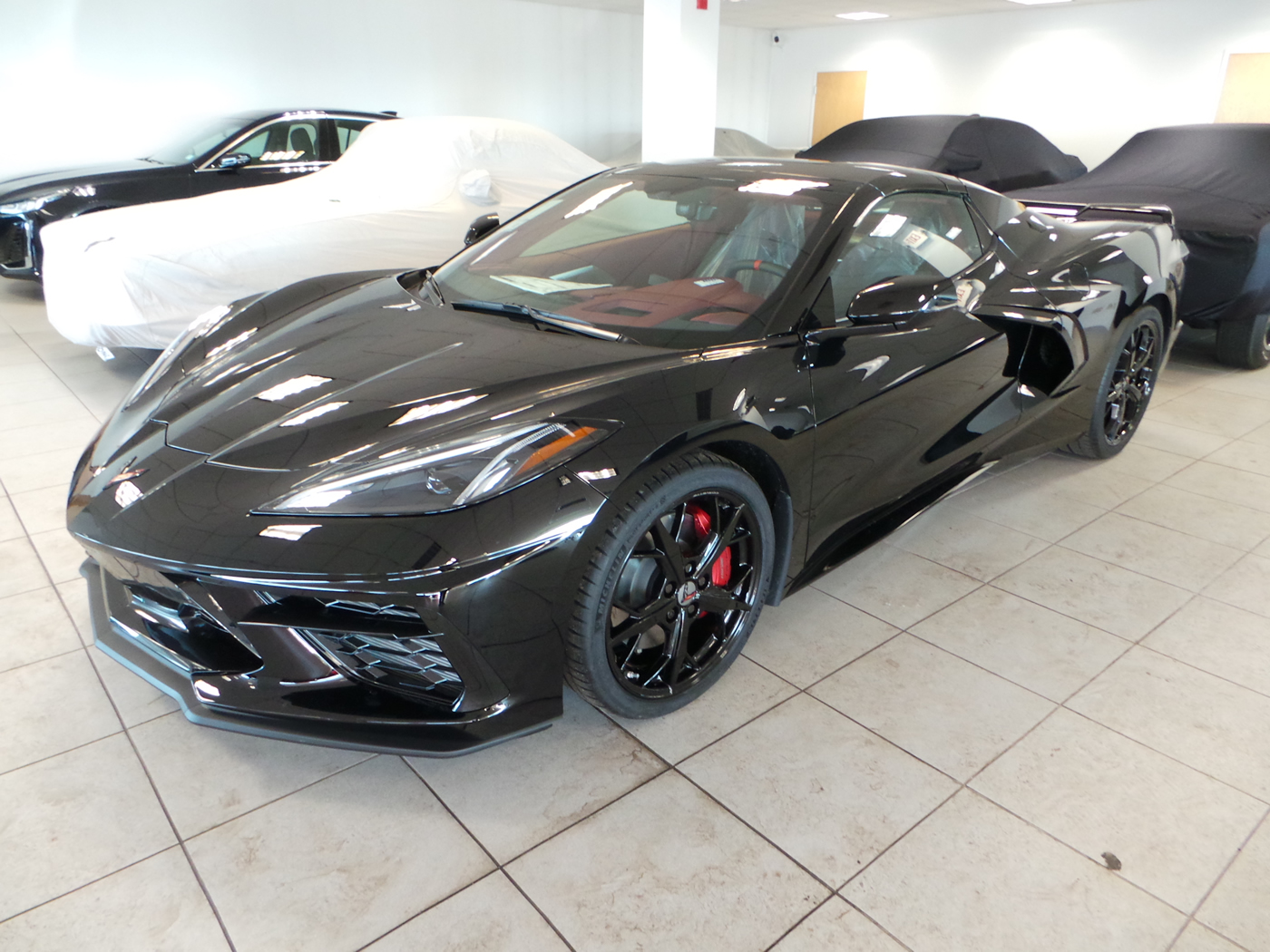2020 Corvette Convertible in Black