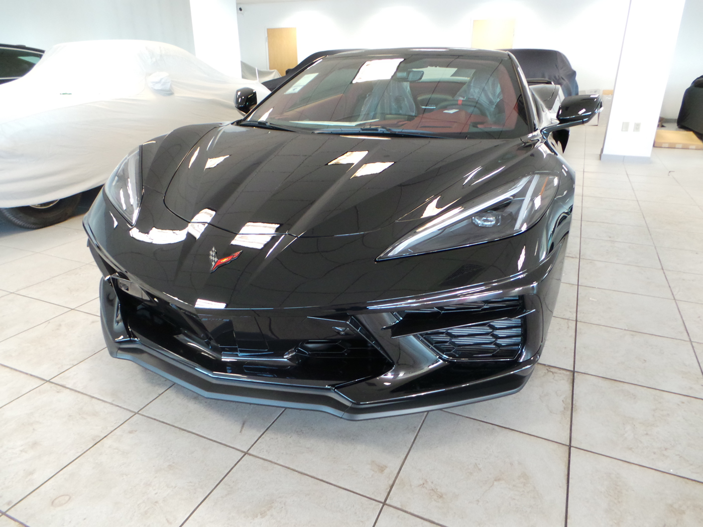 2020 Corvette Convertible in Black