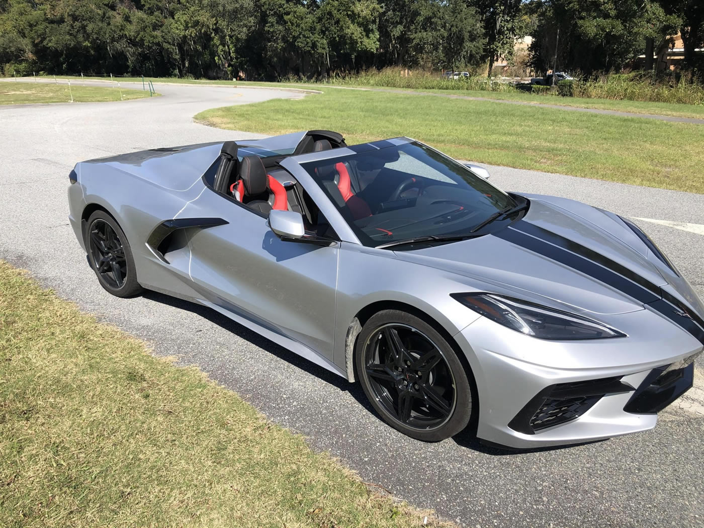 2020 Corvette Convertible in Blade Silver Metallic