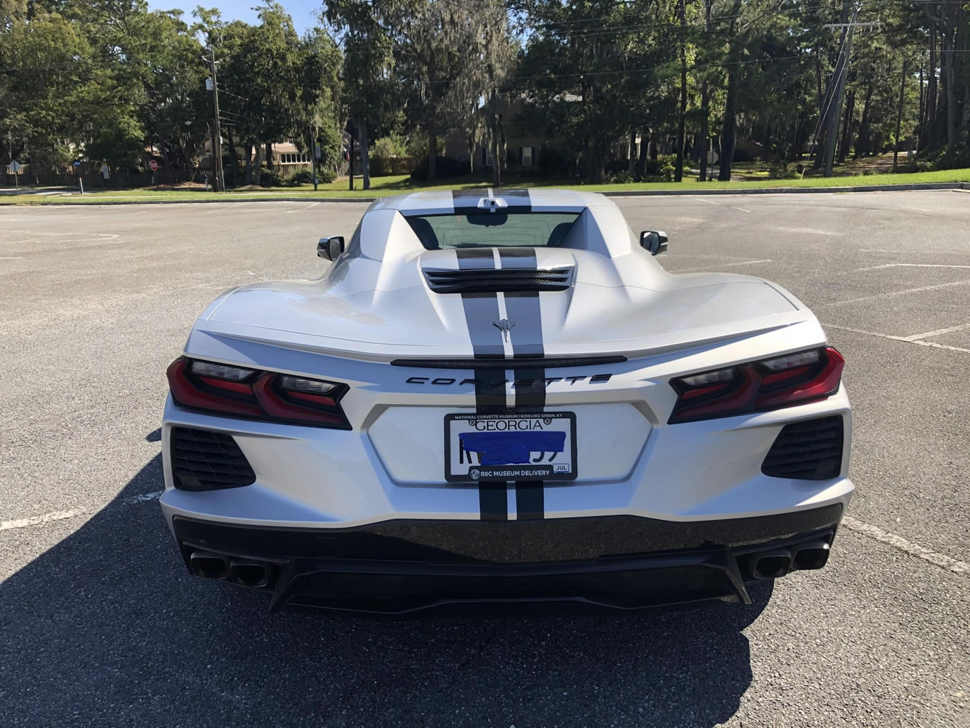 2020 Corvette Convertible in Blade Silver Metallic