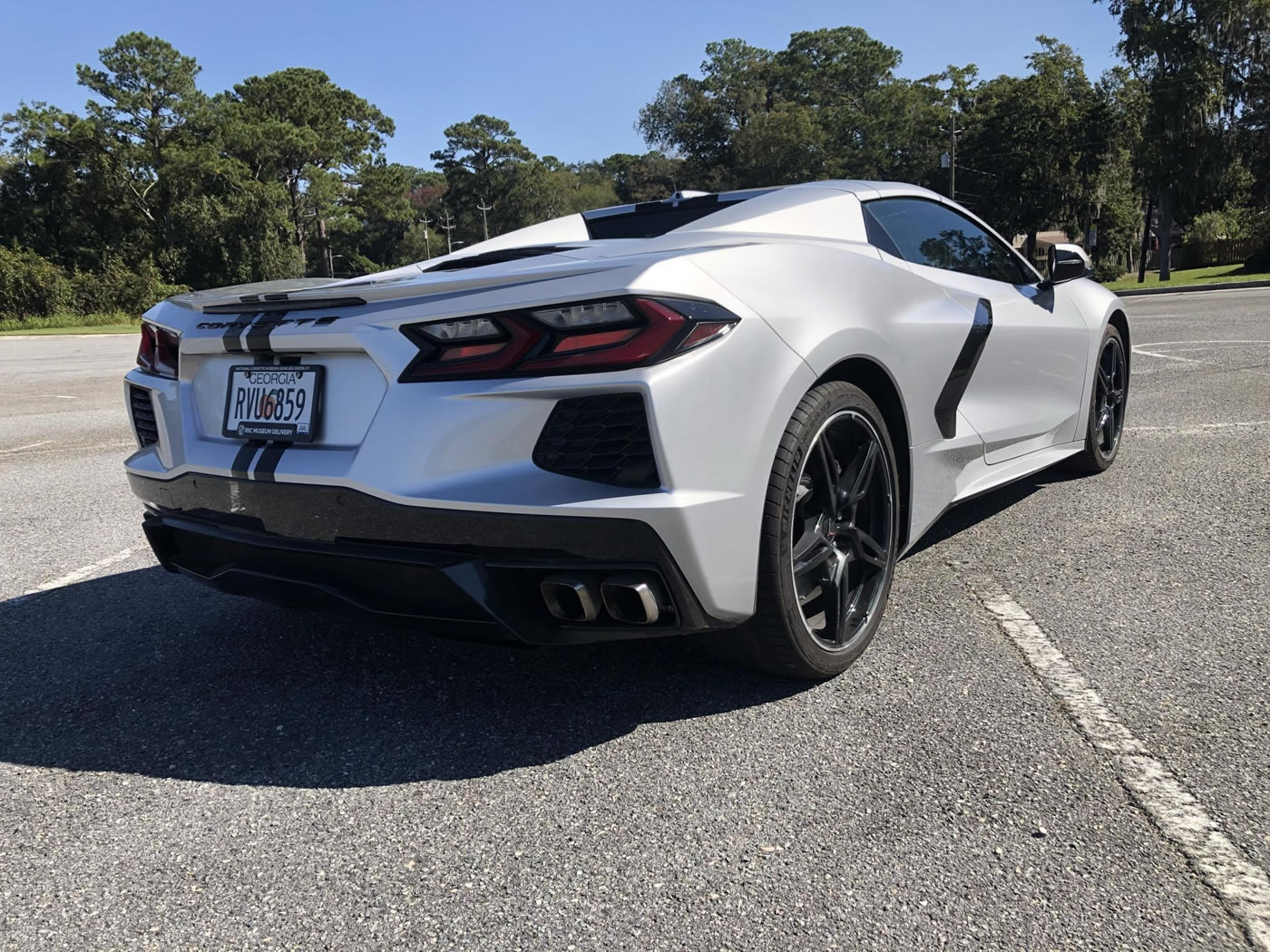 2020 Corvette Convertible in Blade Silver Metallic