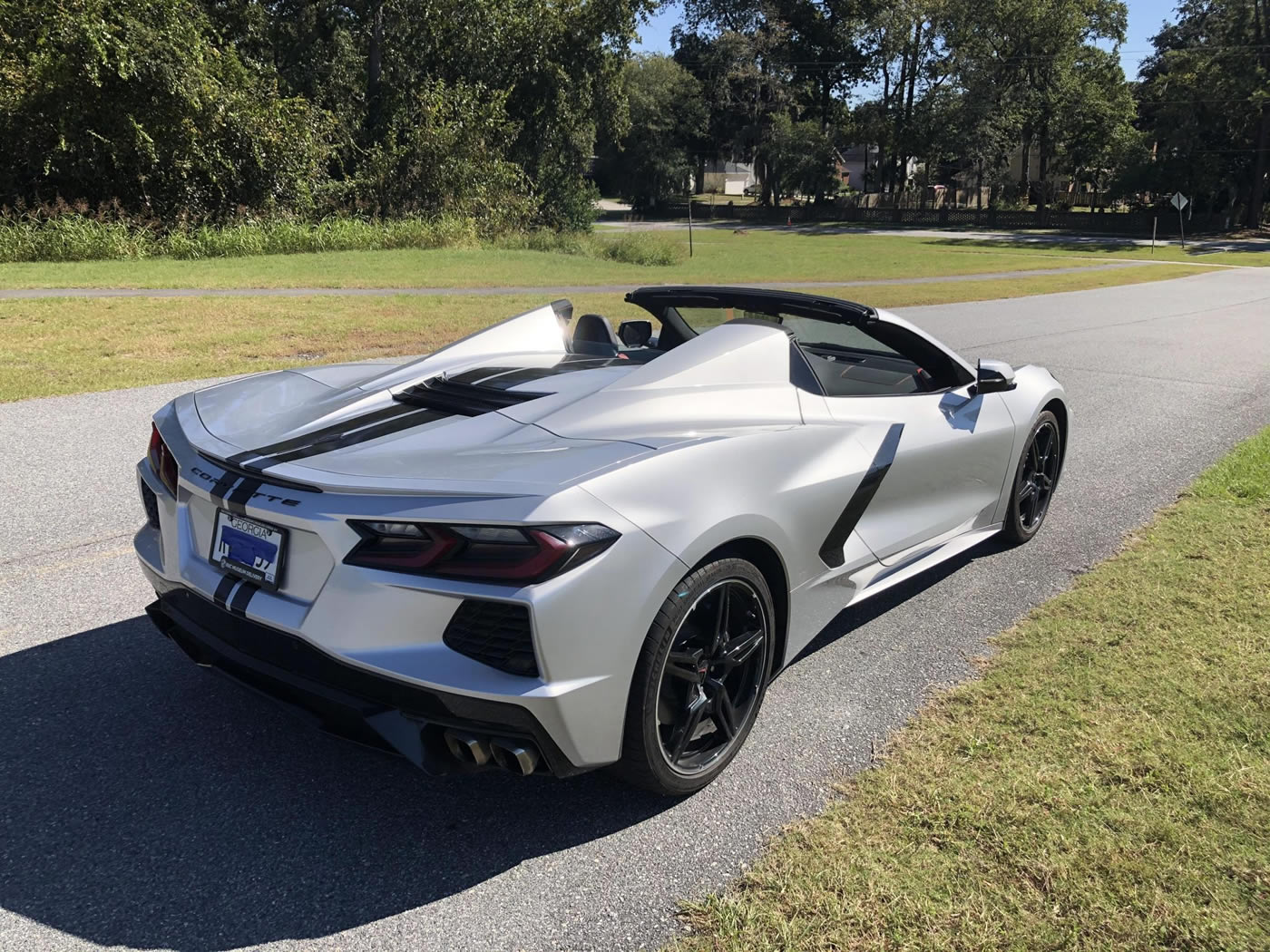 2020 Corvette Convertible in Blade Silver Metallic