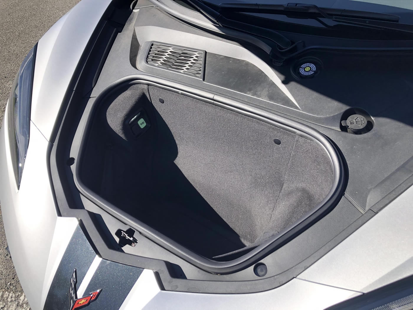 2020 Corvette Convertible in Blade Silver Metallic