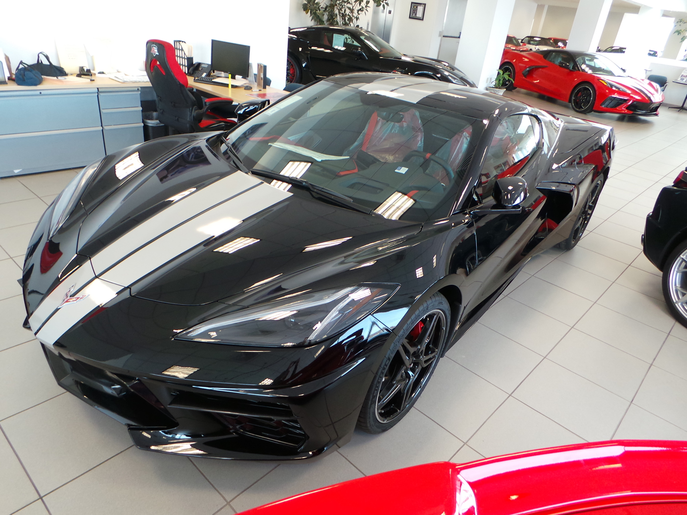 2020 Corvette Coupe in Black