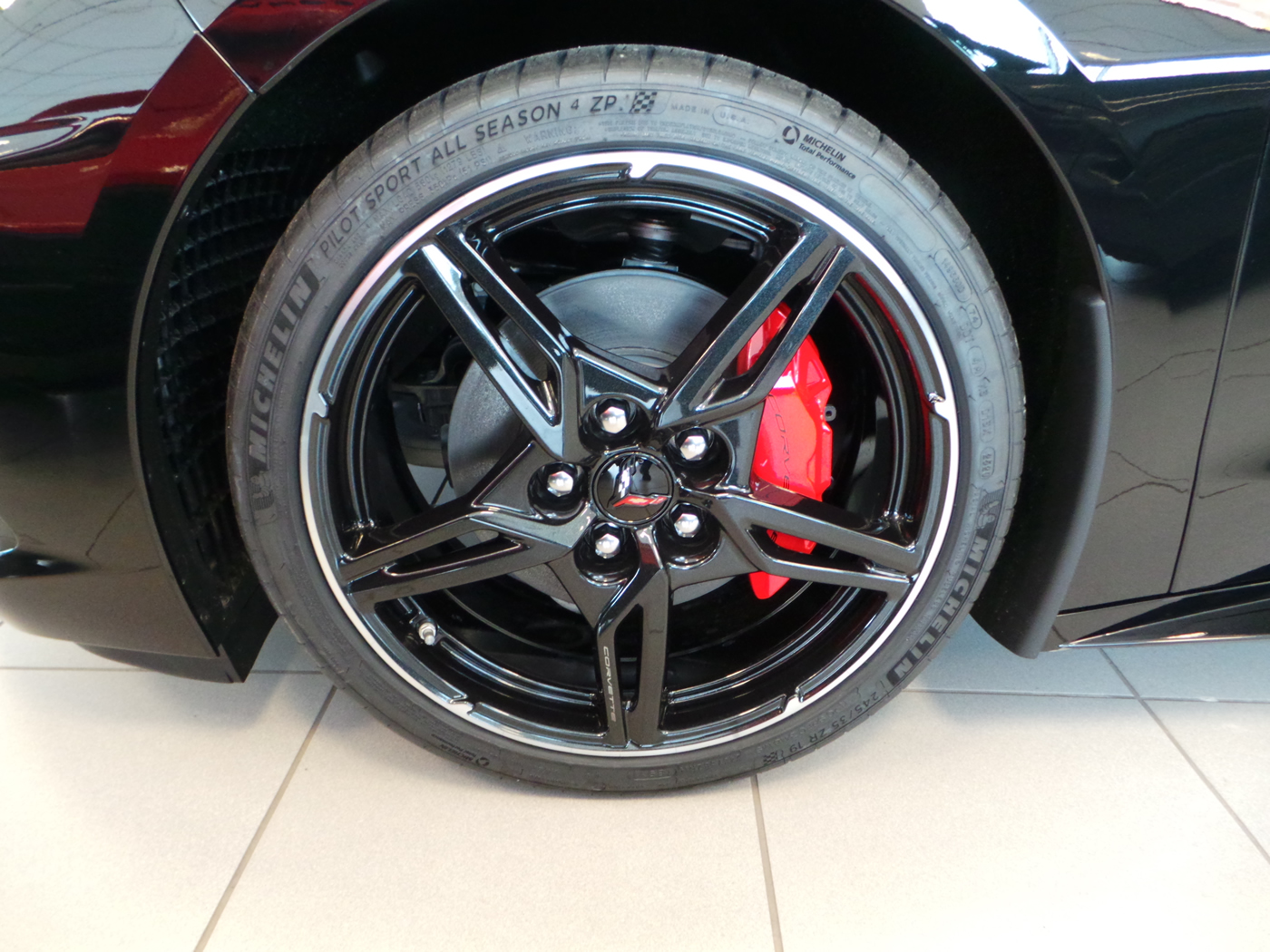 2020 Corvette Coupe in Black