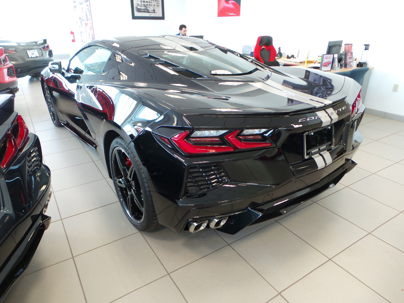 2020 Corvette Coupe in Black