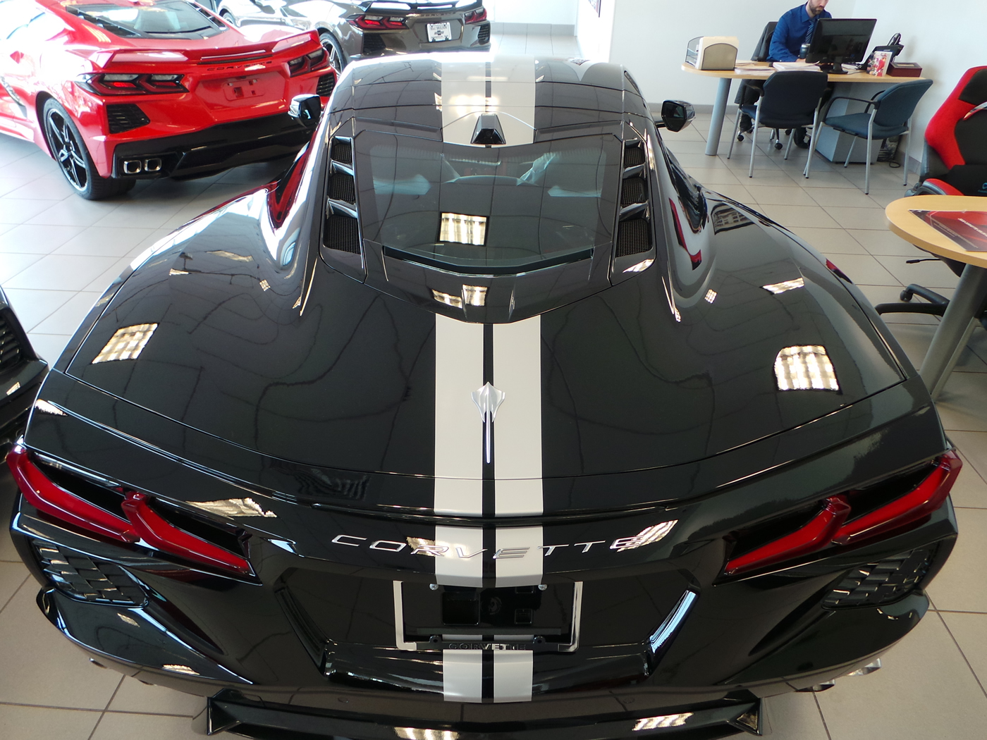 2020 Corvette Coupe in Black