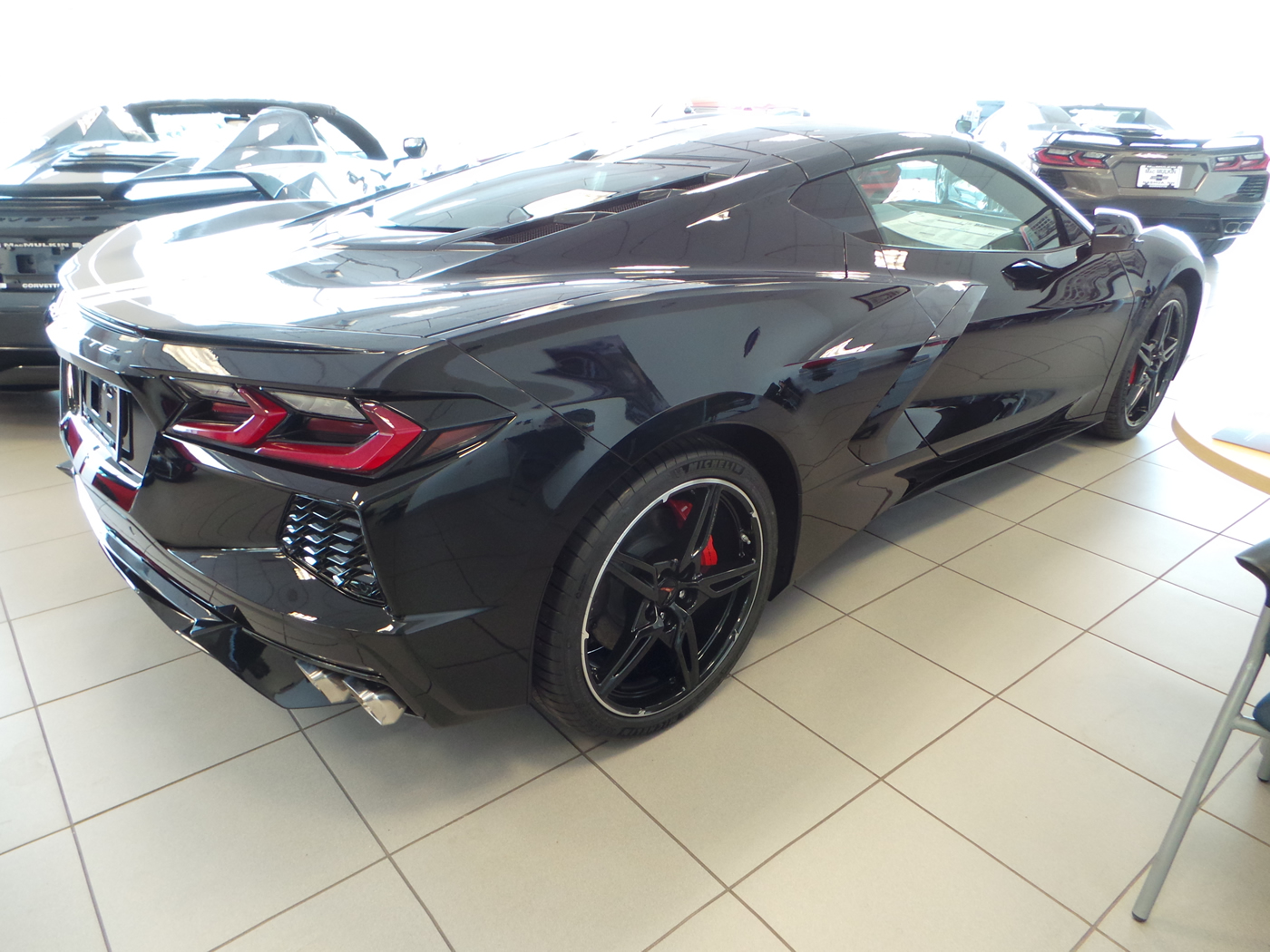 2020 Corvette Coupe in Black