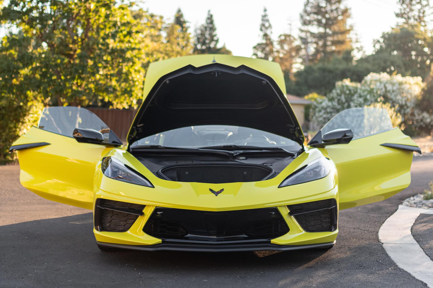 2020 Corvette Stingray Coupe in Accelerate Yellow