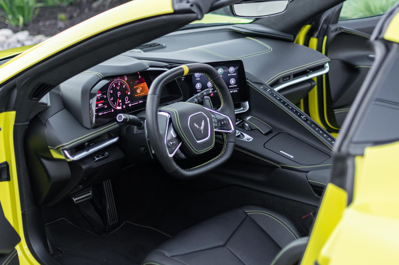 2020 Corvette Stingray Coupe in Accelerate Yellow