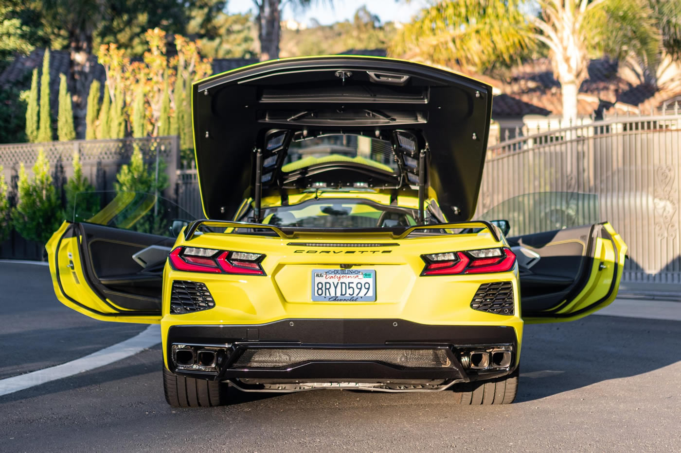 2020 Corvette Stingray Coupe in Accelerate Yellow