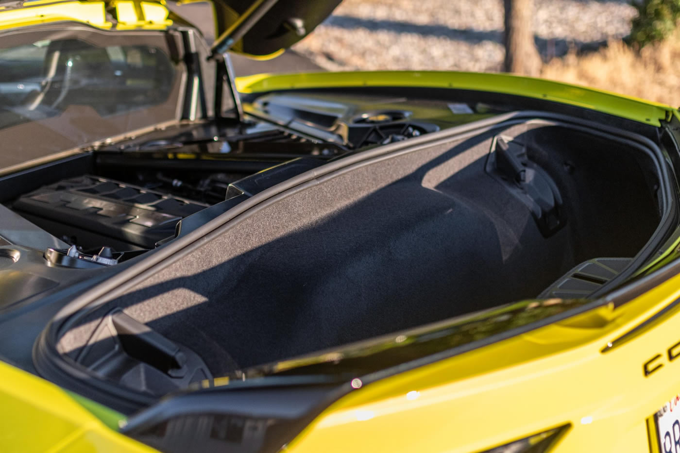 2020 Corvette Stingray Coupe in Accelerate Yellow
